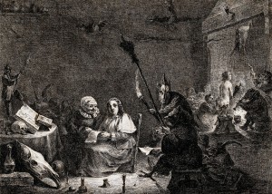 Preparation_for_the_witches'_sabbath._Etching_by_D._Vivant-D_Wellcome_V0025875