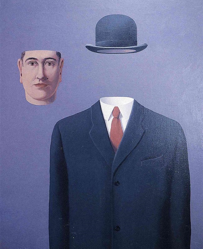 The Pilgrim by Magritte for Imposter Syndrome blog post