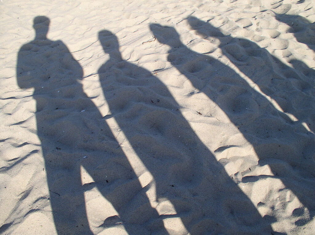 People Shadow Photo by Purity of Spirit/Public Domain for Shadow blog post