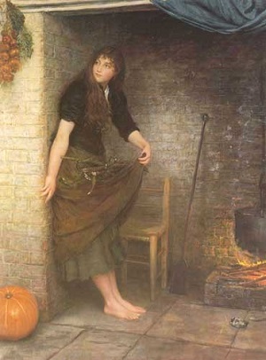 Cinderella (1899) by Valentine Cameron Prinsep (1838–1904) for Abandonment blog post